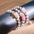 Sahara | Bracelet Gemmy Bear | Cornaline pêche x argent